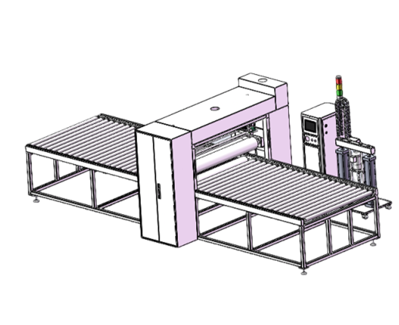 A进B出上辊胶机